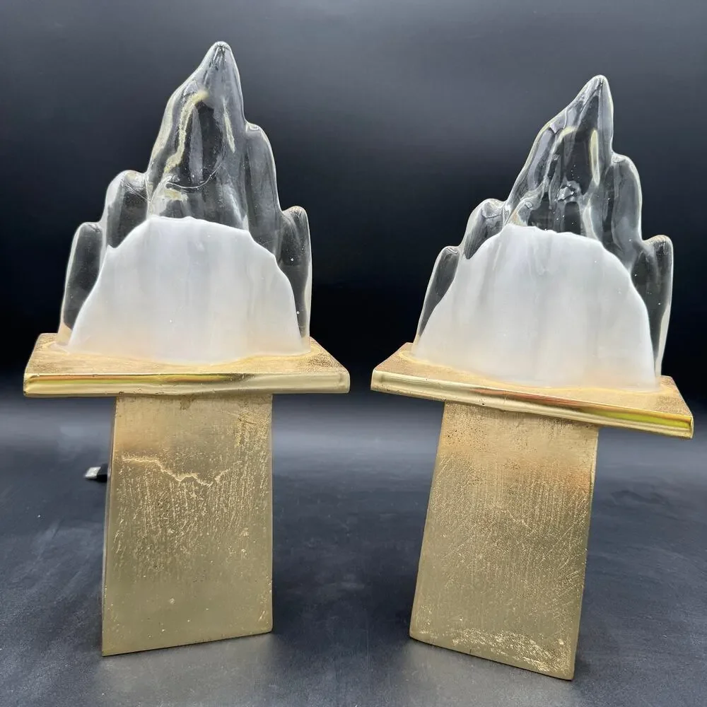 Volcano Accent Lamps Gold Base 14